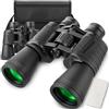Retoo Binocolo 10 x 50 compatto impermeabile - Trapano campo in ABS + PC con effetto vetro, campo visivo a 8,2° (168/1000 m), superficie antiscivolo, leggero e robusto, ideale per adulti e bambini