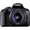 Canon EOS 2000D BK 18-55 IS + SB130 +16GB EU26 Kit fotocamere SLR 24,1 MP CMOS 6000 x 4000 Pixel Nero
