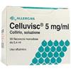 ALLERGAN Celluvisc 5mg/ml Collirio Soluzione 30 Flaconi Monodose Da 0,4ml