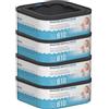 Fununcat Sacchetti di ricambio quadrati Jumbo compatibili con secchi compatti e selezionati di Diaper Genie (non compatibili con secchi classici), può contenere fino a 810 pannolini di dimensioni appena