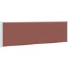 RJPLMFV Tenda Lateral retrattile 180 x 600 cm, marrone | Poliestere Resistente, Base Acciaio Solido, Indietro Automatico, Per Terrazza Balcone