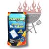 Linea Blu DIAVOLINA ACCENDIFUOCO Ultralight Formula INODORE per ACCENSIONE IMMEDIATA - Ideale per CAMINETTI E Barbecue (20 BUSTINE)