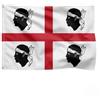 Myluatye Bandiera Sardegna 150x90cm,Gran Bandiera Sarda Italia,Bandiera Sardegna Indipendentismo Sardo,Fiag Regione Italia,Poliestere,alle Intemperie,per Uso Interno ed Esterno