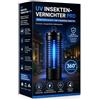 TK Gruppe Timo Klingler Trappola elettrica per zanzare, trappola per mosche con lampada UV, efficace repellente contro insetti, mosche e molto altro ancora (rotondo)
