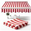 ZUGIATP Ricambi Tende Da Sole Per Esterno A Rullo，16/19/20/22.9ft Tessuto Di Ricambio Per Tendalino Retrattile（Supporto Non Incluso)，Tessuto Acrilico Di Ricambio，Adatto Per Gazebo