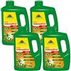 Neudorff gardopia Spar pacchetto: 4 X 2 litri Neudorff Finalsan libero Plus erbacce distruggi documenti + gardopia Pinza per Zecche Con lente di ingrandimento
