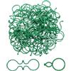 Generico Clip di supporto per piante 100 pezzi - Morsetto di fissaggio per viti da giardino riutilizzabile, supporto per piante twist | Accessorio di fissaggio per stelo per traliccio per serra per , u