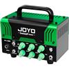 JOYO BADASS - Preamplificatore a tubo ibrido da 50 W con 12AX7, compressore, equalizzatore a 3 bande, loop FX, Bluetooth e uscita cuffie per esercitarsi sui bassi, studio domestico e piccoli concerti