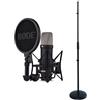 RØDE Rode NT1 - Microfono da studio con supporto per microfono dritto Keepdrum