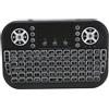 OEM Tastiera wireless compatta con touchpad - Tastiera portatile ricaricabile a 2,4 GHz RF multi-touch per PC, tablet e laptop - colore nero