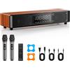 Selius Soundbar Bluetooth con HDMI ARC - Potenza di 100 Watt - Materiali: plastica, metallo, legno - Ideale per televisori e sistemi di intrattenimento
