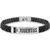 LOWELL Juventus | Bracciale in Cuoio con Piastrina, Bracciale Uomo, Idea Regalo