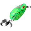Wodsty Topwater - Esca a forma di rana, 3,5 cm, 5,7 g, con gancio | Top Water Thunder Frog, esca da 3,5 cm, 5,7 g, con amo migliorato, per pesci neri, superficie lucida, realistica