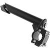 EXCEART Attacco Manubrio Bici Nero Tubo Esteso e Barra Robusta | Montaggio Rapido, Angolo a Collo di Cigno, per Bici Pieghevoli e Mountain Bike, Istruzioni Chiare
