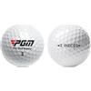 Generic Palla da golf a triplo strato - palla da golf - strumento di allenamento stabile - Swing Putter Aid | Design bianco durevole con controllo migliorato, precisione di precisione utilizzare golfisti