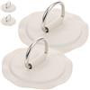 JECOMPRIS Fibbia Elastica per Paddleboard, 4 Pezzi in PVC | Compatibile Cavi Elastici, Chiusura Rapida, per Tavole Gonfiabili, Fiume e Discesa