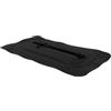 HOMSFOU Paddle Fin Slot Patch Nera in PVC, Connettore per Pinna, Base Integrata con Bordo Protettivo, Installazione Rapida, Resistente alla Corrosione da Acqua Salata, per Sport Acquatici