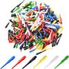 SOFPLATE 300 Pezzo 6 Colori Punte Morbide per Freccette 2BA Ricambio in PLA | Punte per Freccette Morbide con Filettatura Standard 29BA Da 2mm Punte di Ricambio Professionali per Bersagli Elettronici Ac