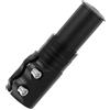 Artibetter Rialzo per Attacco Manubrio Bici, Estensore Forcella 28.6mm 70mm | Lega di Alluminio Nera, Include 4 Regolatori Metallici, per Bici e Manutenzione Quotidiana