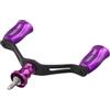 Wodsty Manovella in carbonio con doppia sfera per Shimano Nasci Sahara Ultegra | Mulinello in fibra di carbonio a doppia leva, manovella con 2 cuscinetti per impugnatura, compatibile con Shimano Stella