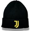 Juventus | Berretto Nero con Logo Giallo, Cappello Invernale, Prodotto Ufficiale