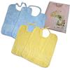 Bubabù BAV012/6 Confezione da 6 Bavaglini Ricama Tu con Laccetti, Assortito multicolore, taglia unica