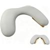 RATSTONE Poggiamano Per Unghie,Poggia Mani Per Unghie,Cuscino Mani Pieghevole Per Manicure, Poggia Mani In Pelle Pu, Design Ergonomico, Tavolo Da Manicure Pieghevole Per Salone Di Bellezza (Gray)