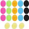 Dadabig 18 Pezzi Spazzola Pulizia Viso, Spazzola per Scrubber Viso Spugna Silicone Viso per Esfoliante Detergente Pelle Sensibile Scrub Anti-eta' Delicata Skin Care-6 Colori