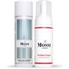 The Mossi London Set Riparatore ProSkin, Shampoo Anticaduta 200 ml + Schiuma ProSkin 150 ml, trattamento DHT-blocker contro la caduta dei capelli, uomo e donna