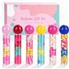 ZKONLY Set di Body Spray per Ragazze, 6x20ml Spray Profumato Portatile per Donne, Piccolo Set di Profumo con Profumo di Caramelle, per Pelle e Capelli, Set Regalo per Ragazze Adolescenti e Giovani Donne