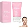 TruuMe Collagene Gua Sha - Crema idratante per viso, collo e corpo,Antirughe | Con applicatore massaggiante Gua Sha, rassoda la pelle, riduce le rughe e combatte il tech neck. Uso quotidiano.