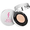 Flormar K-Spirit - Fondotinta cover Up Cushion con finitura naturale, alto potere coprente e lunga durata, con estratto di tartufo nero, per una carnagione uniforme 001, fiera, 15 g