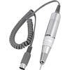 Ejoyous Lima elettrica per unghie, 35000 giri/min, manico di ricambio per manicure, pedicure, manicure, pedicure, nail polish cutter, manipolo, per smerigliatrice professionale
