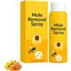 KIEYIQE Spray per la rimozione dei nei, Spray per la pelle al veleno d'ape Tagrecede per viso e corpo, Formula naturale e delicata all'acido salicilico per tutte le parti del corpo (1pc)