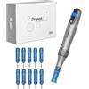 EvFlightTech Dr.Pen Ultima M8S Microneedling Pen, penna elettrica per microneedling, nuovo design wireless, fornita con 10 cartucce