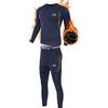 MEETYOO Set di Biancheria Intima Termica da Uomo, Lunga e Funzionale, Traspirante, a Compressione, per Allenamento, Sci, Corsa, Escursionismo
