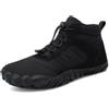 AONETIGER Uomo Donna Stivali da Neve Invernali Gr.35EU-48EU | Scarpe Barefoot Leggere Casual Stivali da Neve Foderati Zero Drop per Escursionismo Passeggiata Corsa Palestra Outdoor