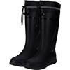PZOFERLIN Stivali di gomma Stivali da pioggia da uomo in PVC con plateau, slip-on, alti fino al ginocchio, multicolore, diverse misure