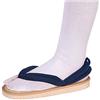 QYIFIRST Kimetsu no Yaiba Muichiro Tokito Cosplay Zoccoli Pantofole Scarpe in Legno Pantofole Sandali per Costume Blu Unisex 45 (Lunghezza Interna 27 cm)