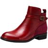Generico Stivali Estivi Donna Moda Pelle Antiscivolo Per Laterale E Lacci Con Motivo Stampato Stivali Da Giardino Western Generisch Stivaletti Da Leggero Antiscivolo Scarpe In Pelle
