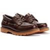 Cat Erpillar Colorado Boat Lo - Scarpe stringate da uomo, in pelle, colore: marrone chiaro