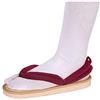 QYIFIRST Kimetsu no Yaiba Tanjiro Kamado - Pantofole in legno per costume da vino rosso, unisex, lunghezza interna 20,5 cm
