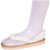 QYIFIRST Kimetsu no Yaiba Zenitsu Agatsuma Cosplay Zoccoli Pantofole Scarpe in Legno Pantofole Sandali per Costume Bianco Unisex 45 (Lunghezza Interna 27 cm)