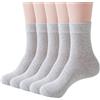 Wamicu Calzini Donna 5 Paia Cotone, Morbidi Traspiranti per Uso Quotidiano | Calze Donna in Cotone Morbido, Comode e Leggere per Lavoro, Sport e Casa