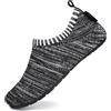 SAGUARO Scarpe da Scogli Bambino Bambina Scarpe Mare Bambini Scarpette Scogli Ragazze Ragazzi Scarpette Mare Antiscivolo Scarpe Immersione Leggere Scarpe Acqua Scarpe Nuoto Liquirizia, Gr.30/31 EU