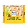 Ritter Sport Bianco Nocciole Intere, Cioccolato Bianco, 100 g | Con Nocciole Intere e Riso Soffiato