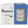 Applaws Natural Wet Cat Food, Multipack Chicken and Fish Selection in Jelly, 70 g Tins (Pack of 12)