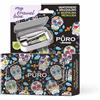 Forhans, Kit da viaggio, My Travel Box Teschi Nero, Kit Con Spazzolino Componibile E Dentifricio Al Carbone Attivo, Contenitori Da Viaggio Per Liquidi, Mini Size da Viaggio