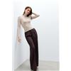 ESSE Sottogiacca manica lunga in Cashmere con collo alto LATTE