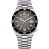Citizen Watch Italy spa Citizen - Orologio da uomo automatico NJ0238-57E | Impermeabile 100 m · Bracciale in acciaio inossidabile · Quadrante Grigio · Vetro zaffiro